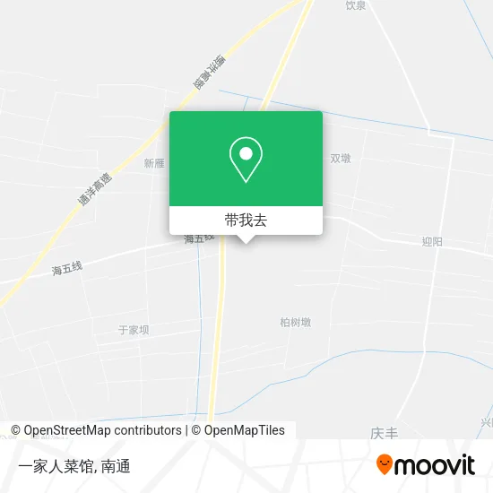 一家人菜馆地图