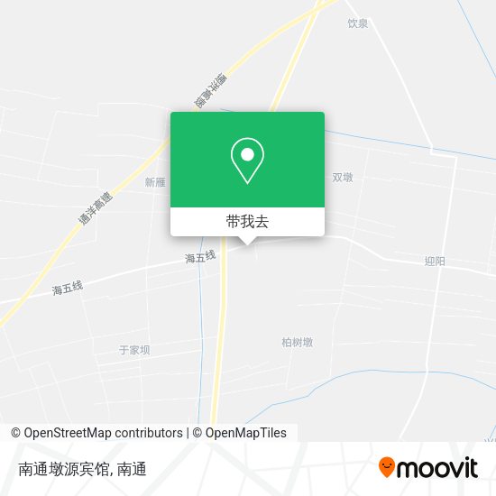 南通墩源宾馆地图