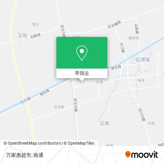 万家惠超市地图