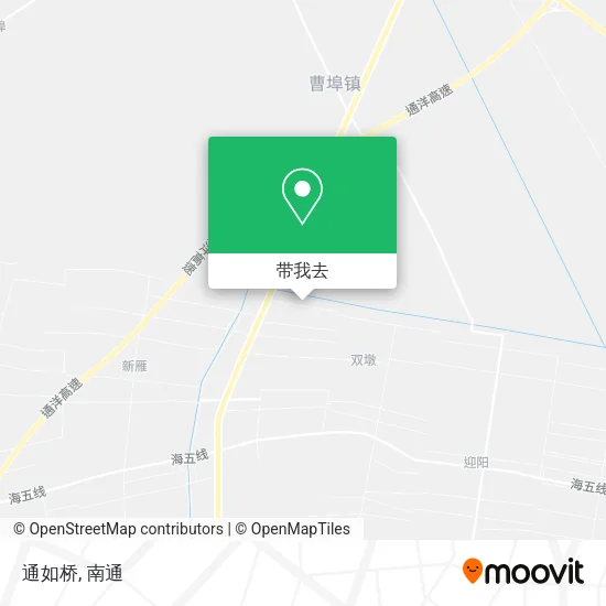 通如桥地图