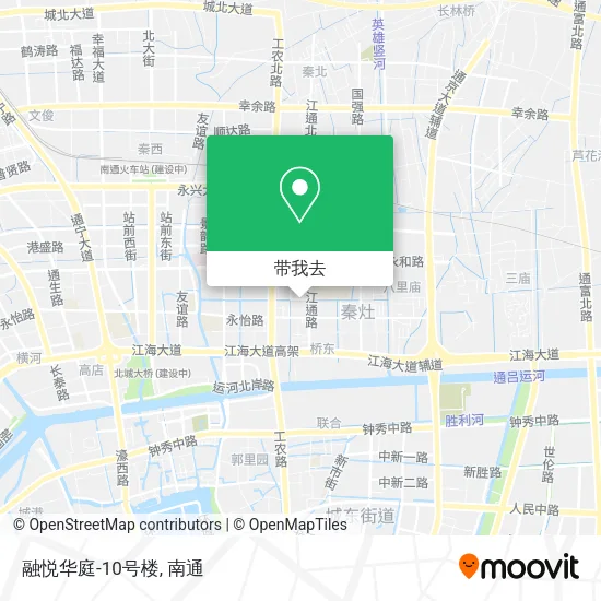 融悦华庭-10号楼地图