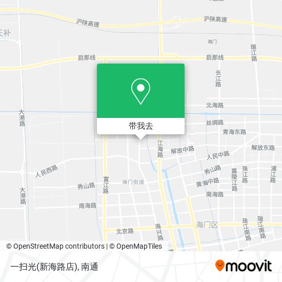 一扫光(新海路店)地图