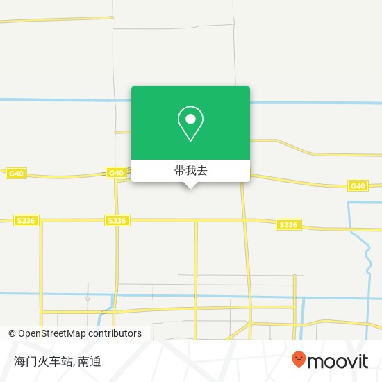 海门火车站地图