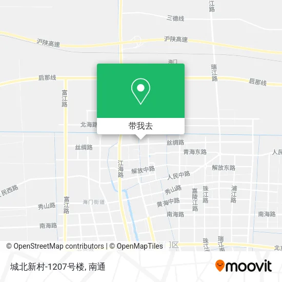 城北新村-1207号楼地图