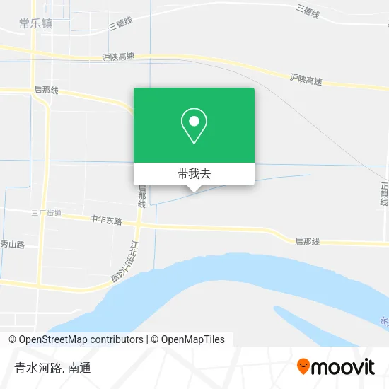 青水河路地图