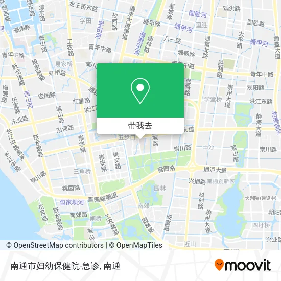 南通市妇幼保健院-急诊地图