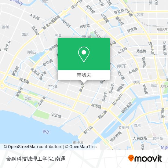 金融科技城理工学院地图