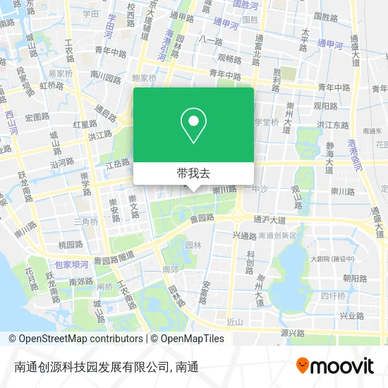 南通创源科技园发展有限公司地图