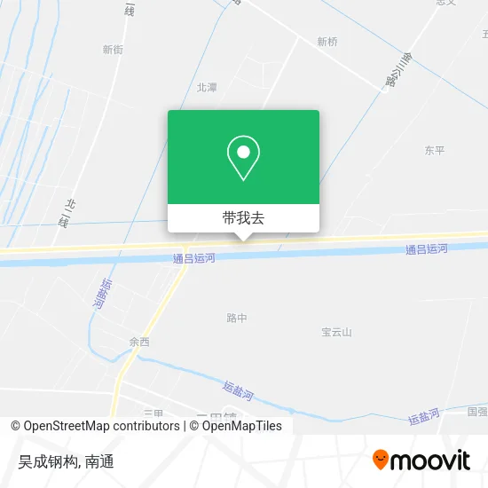 昊成钢构地图