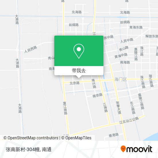 张南新村-304幢地图