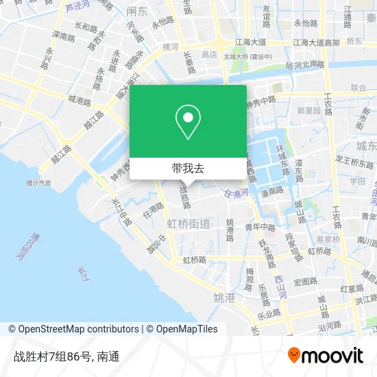 战胜村7组86号地图