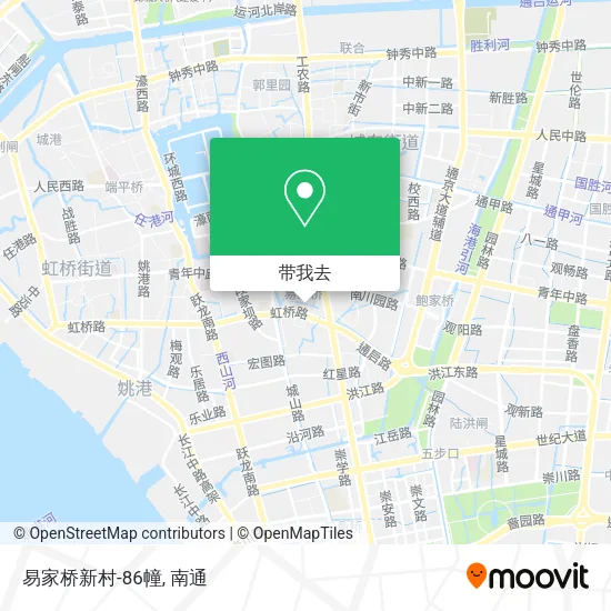 易家桥新村-86幢地图