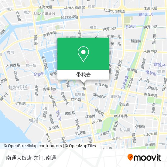 南通大饭店-东门地图