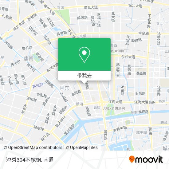 鸿秀304不锈钢地图