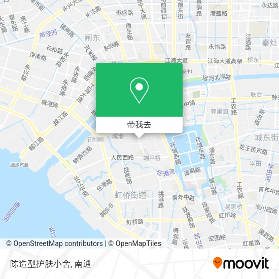 陈造型护肤小舍地图