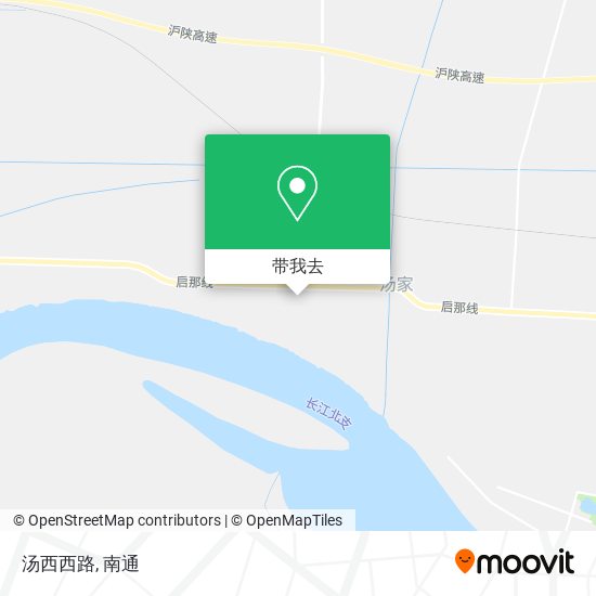 汤西西路地图