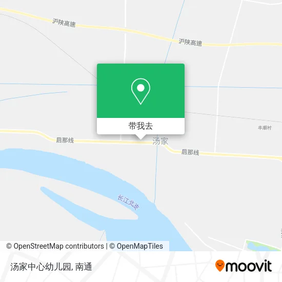 汤家中心幼儿园地图