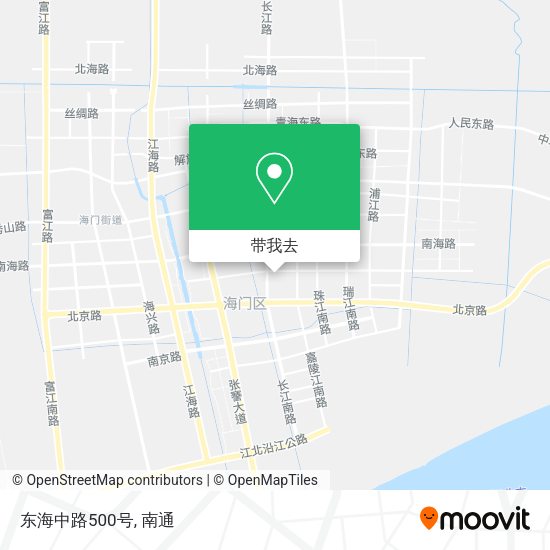 东海中路500号地图