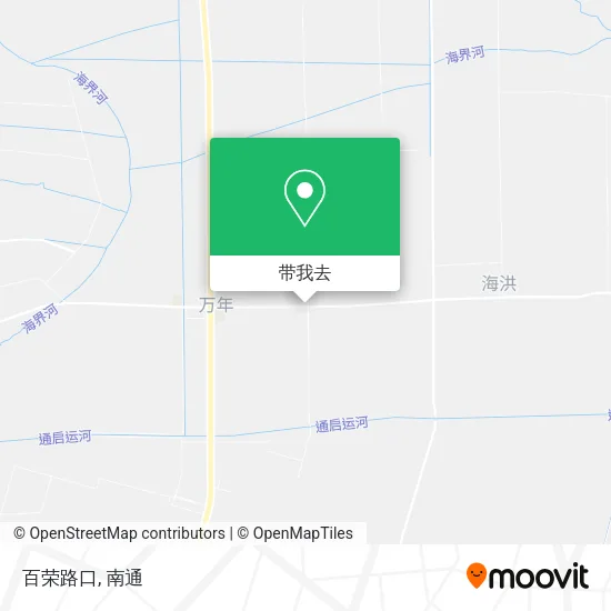百荣路口地图