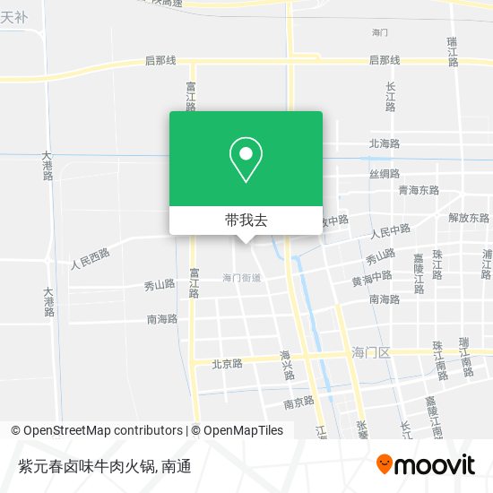 紫元春卤味牛肉火锅地图
