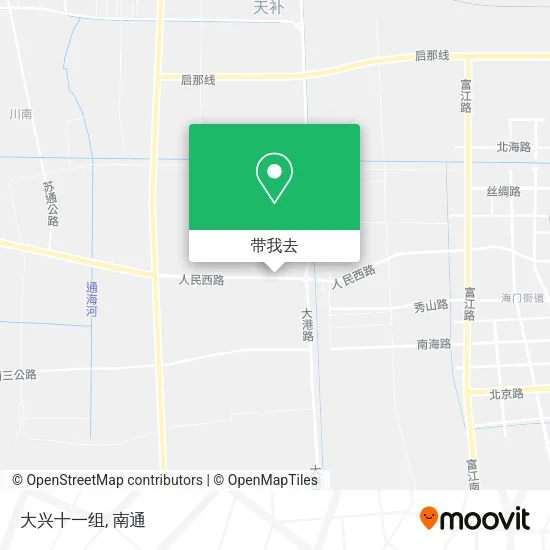 大兴十一组地图