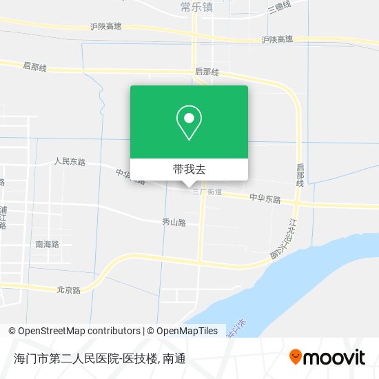 海门市第二人民医院-医技楼地图