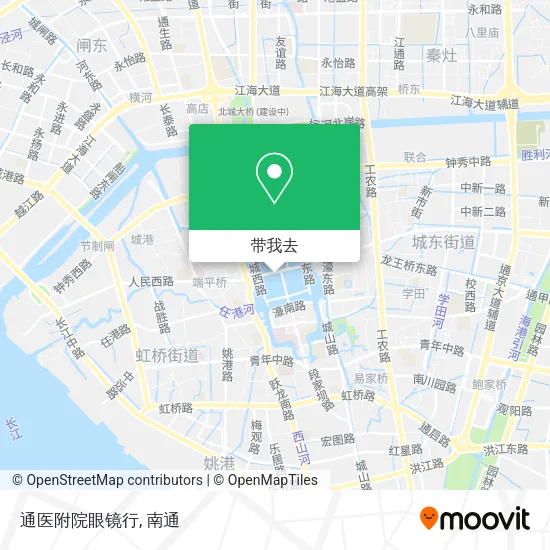 通医附院眼镜行地图