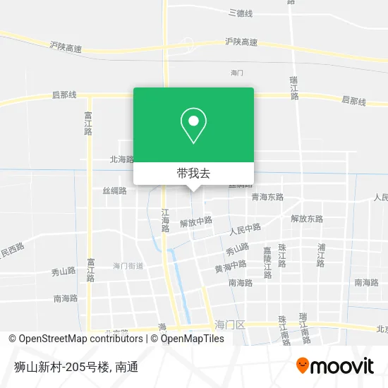 狮山新村-205号楼地图