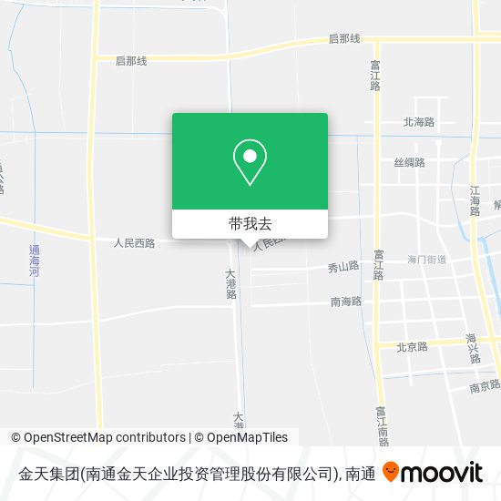 金天集团(南通金天企业投资管理股份有限公司)地图