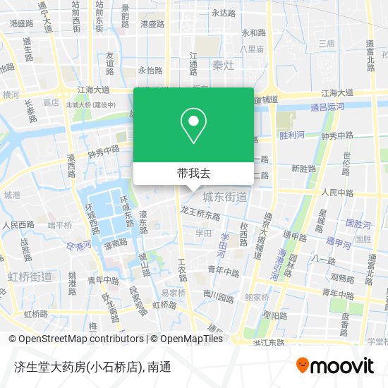 济生堂大药房(小石桥店)地图