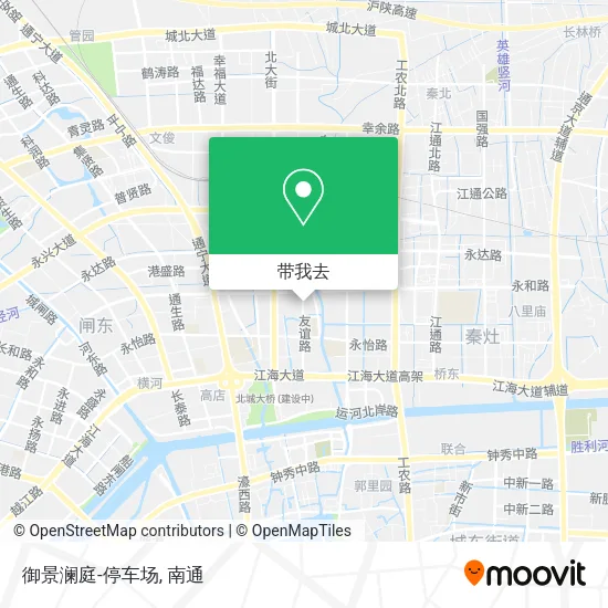 御景澜庭-停车场地图