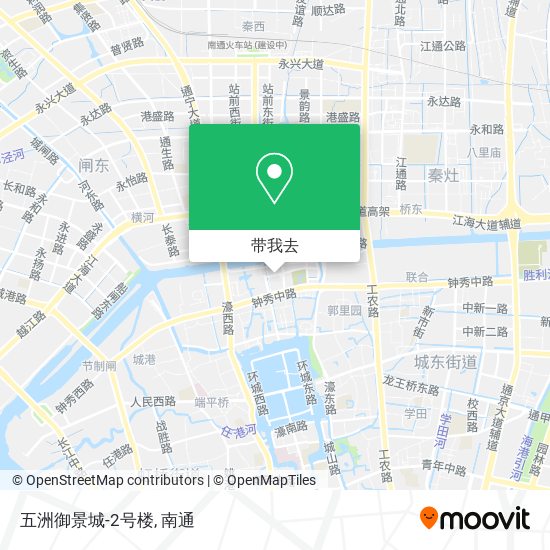 五洲御景城-2号楼地图