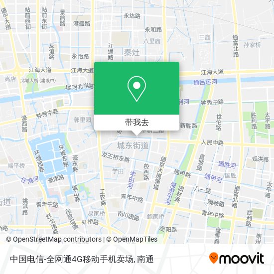 中国电信-全网通4G移动手机卖场地图