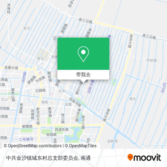 中共金沙镇城东村总支部委员会地图