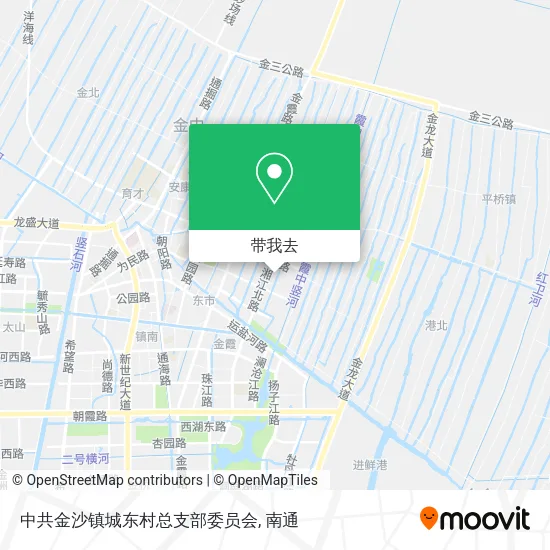 中共金沙镇城东村总支部委员会地图