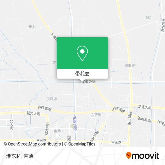 港东桥地图