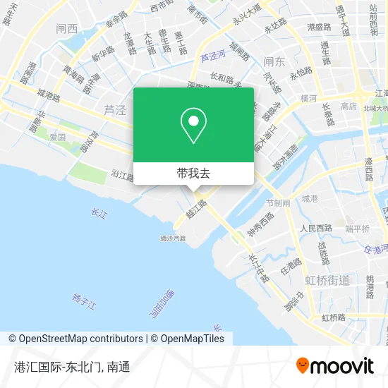 港汇国际-东北门地图