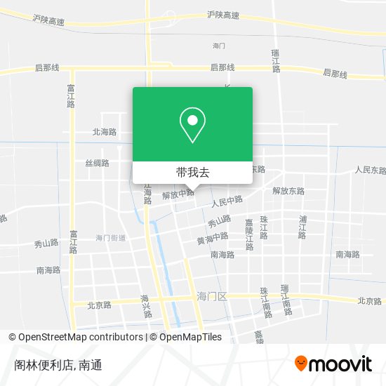 阁林便利店地图