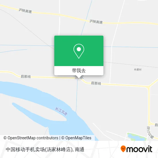 中国移动手机卖场(汤家林峰店)地图