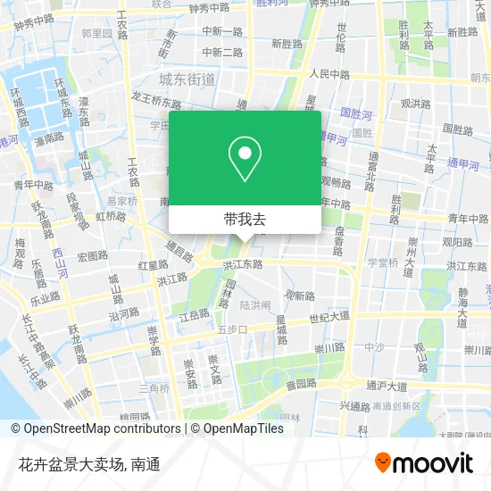 花卉盆景大卖场地图