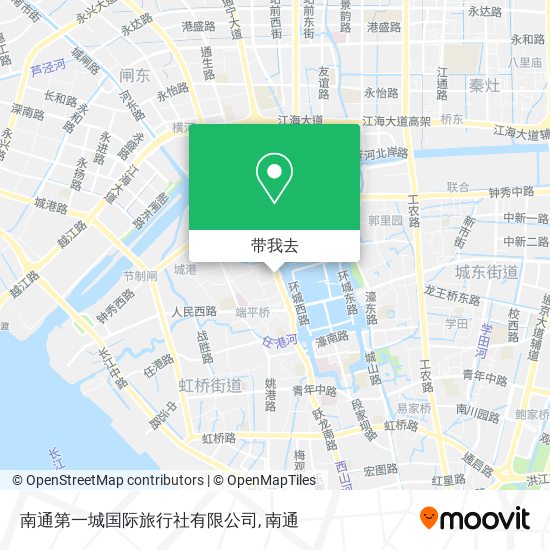 南通第一城国际旅行社有限公司地图