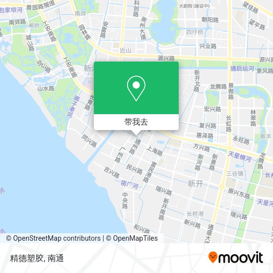 精德塑胶地图