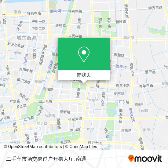 二手车市场交易过户开票大厅地图