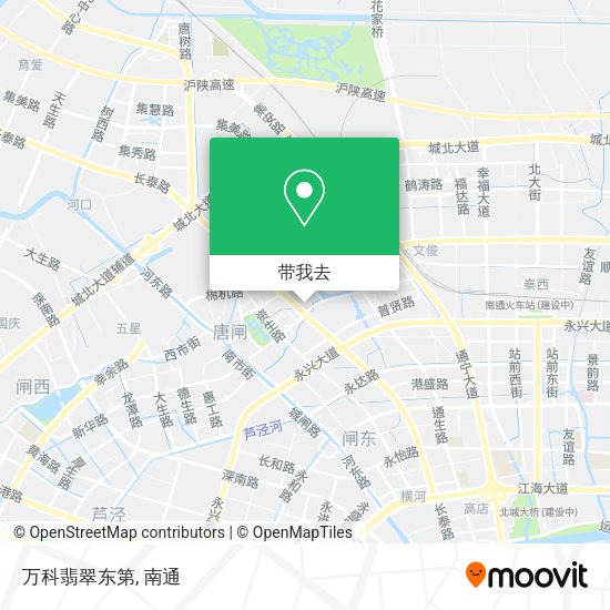 万科翡翠东第地图