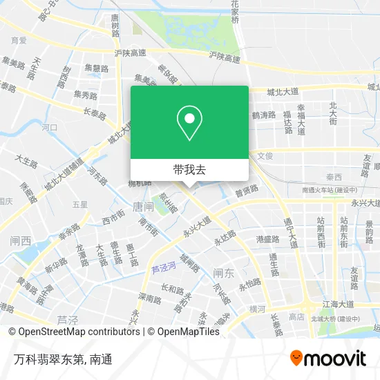万科翡翠东第地图