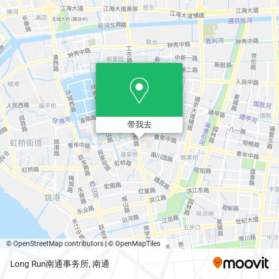 Long Run南通事务所地图
