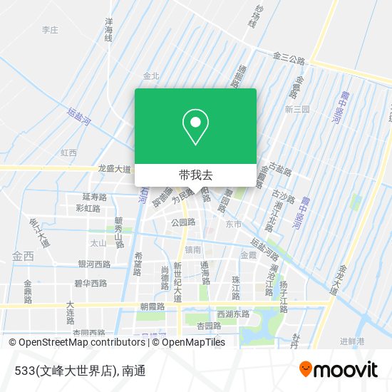 533(文峰大世界店)地图