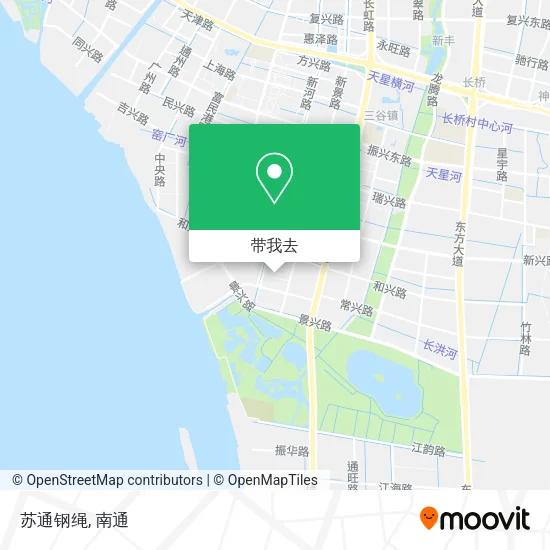 苏通钢绳地图