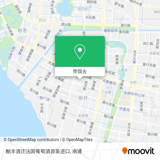 酩丰酒庄法国葡萄酒原装进口地图