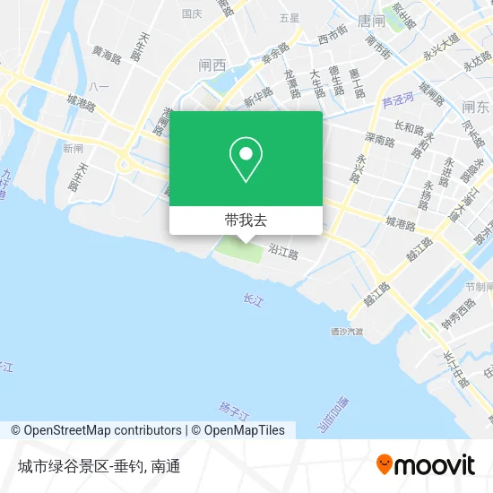 城市绿谷景区-垂钓地图